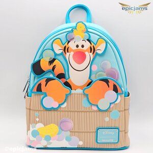 Loungefly Disney Winnie the Pooh Tigger Bathtime Mini Backpack